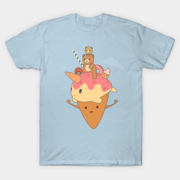 Ice Cream Adventure T-Shirt by happinessinatee